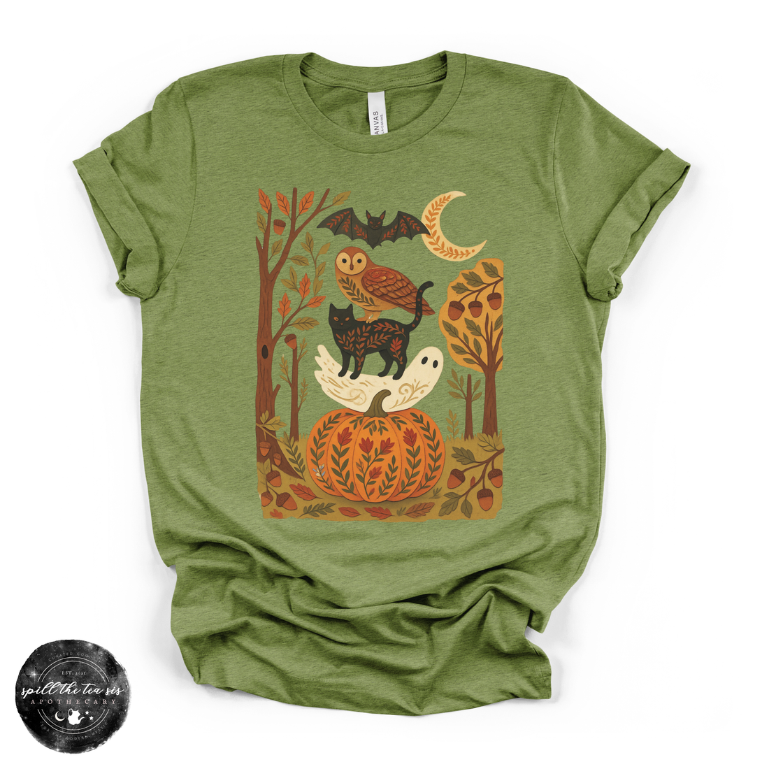 Fall Stack Tee | Cozy Autumn Icons Graphic T-Shirt