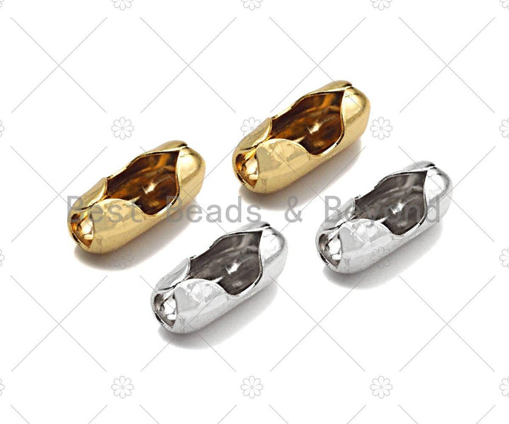 Essential ball chain closures for jewelry makers and crafters.