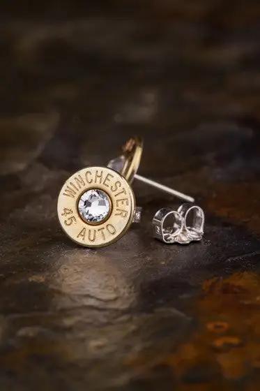 Bullet Head Stud Earrings