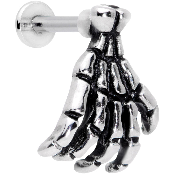 Spooky Skelton Hand Body Piercing