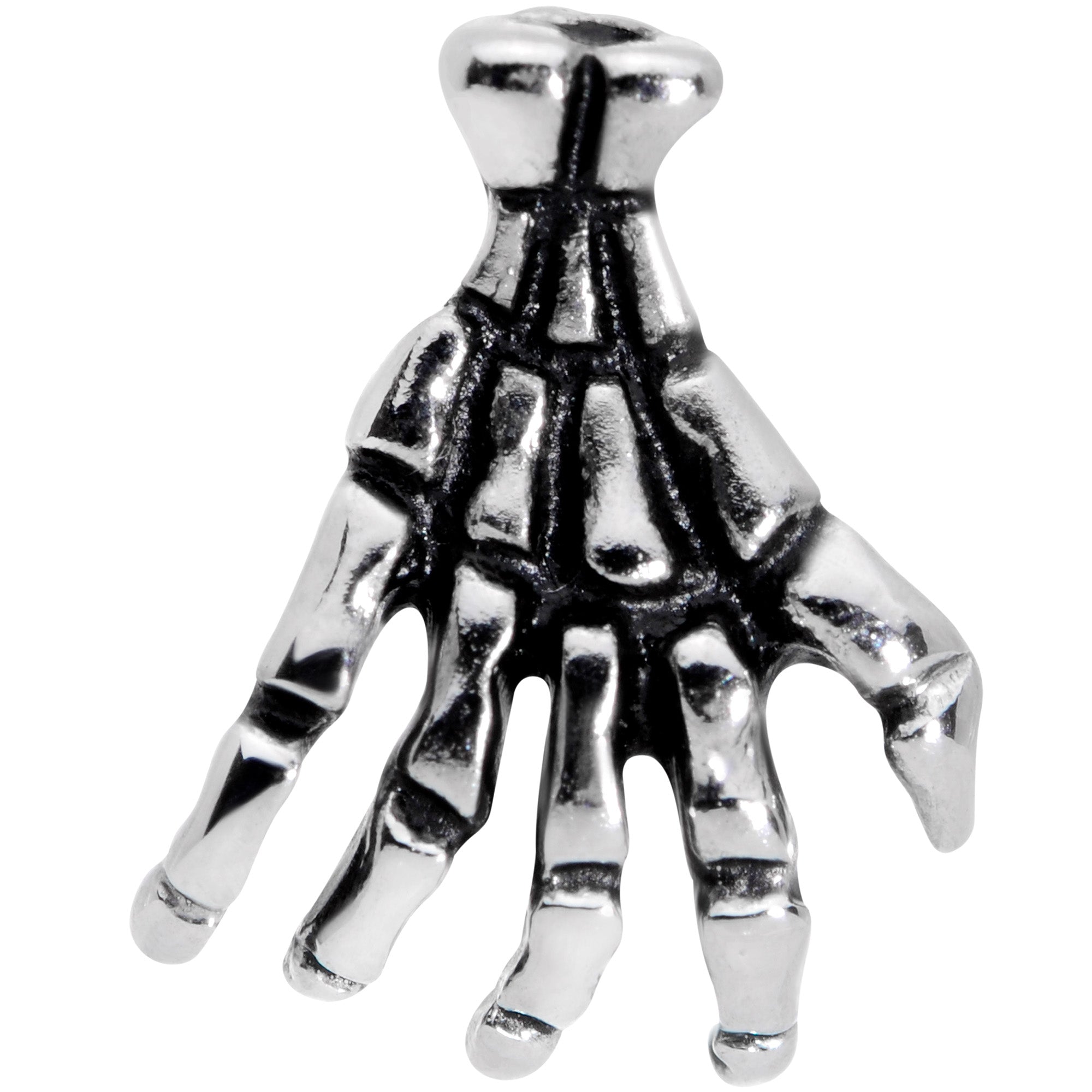Spooky Skelton Hand Body Piercing