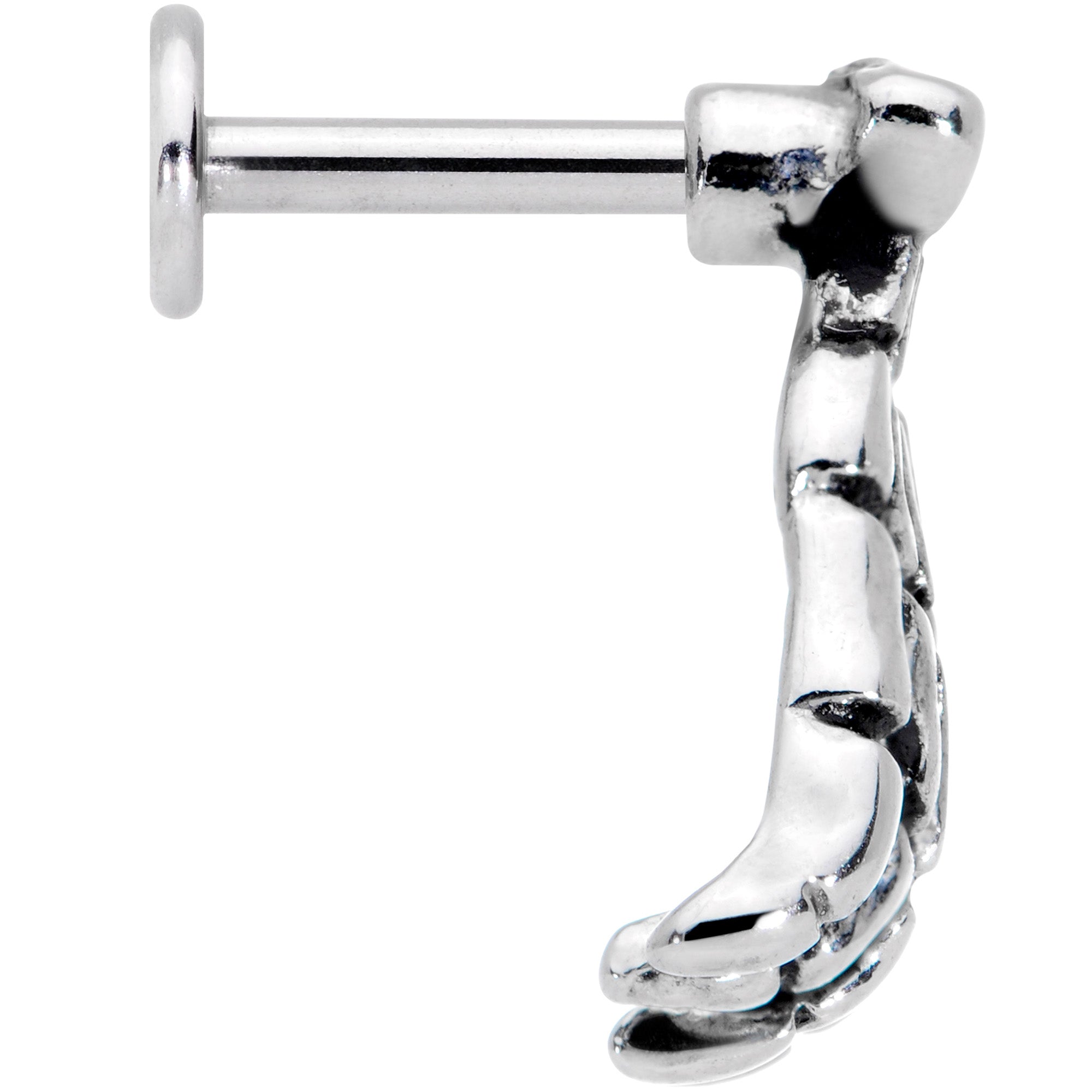 Spooky Skelton Hand Body Piercing
