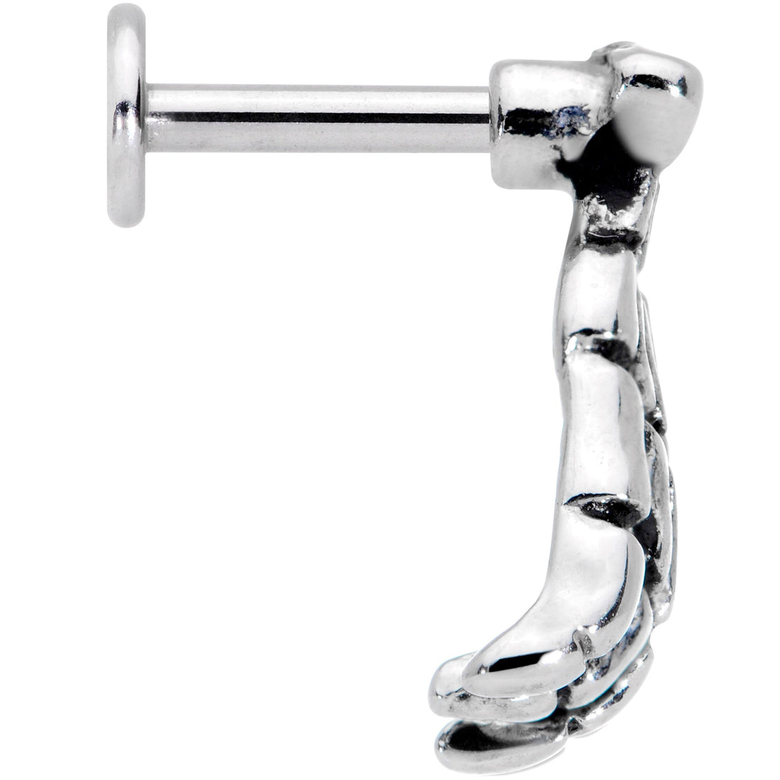 Spooky Skelton Hand Body Piercing