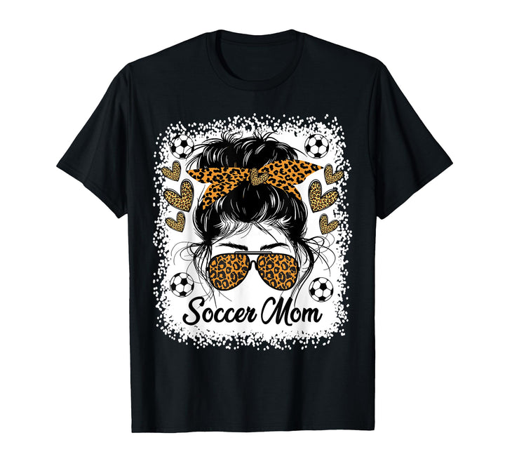 Soccer Mom Soccer Player Stylish T-Shirt - Casual Everyday Wear for Adults