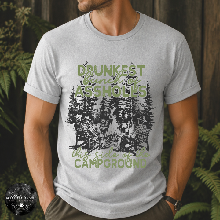Drunkest Aholes in Camp Tee