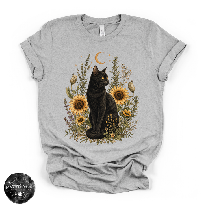 Sunflower Cat Tee