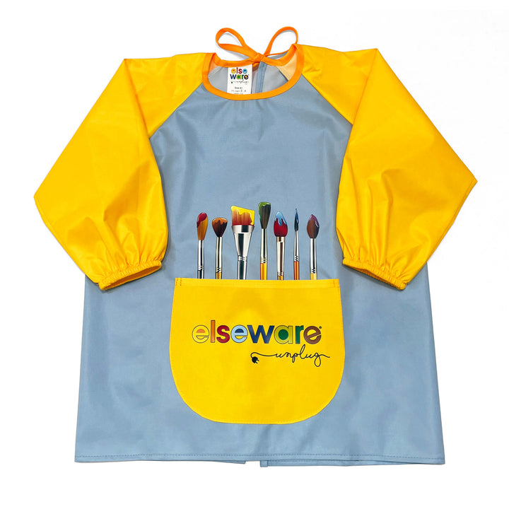 Art Smock with Pocket (Ages 3-6, 2 Sizes) Kid-Friendly