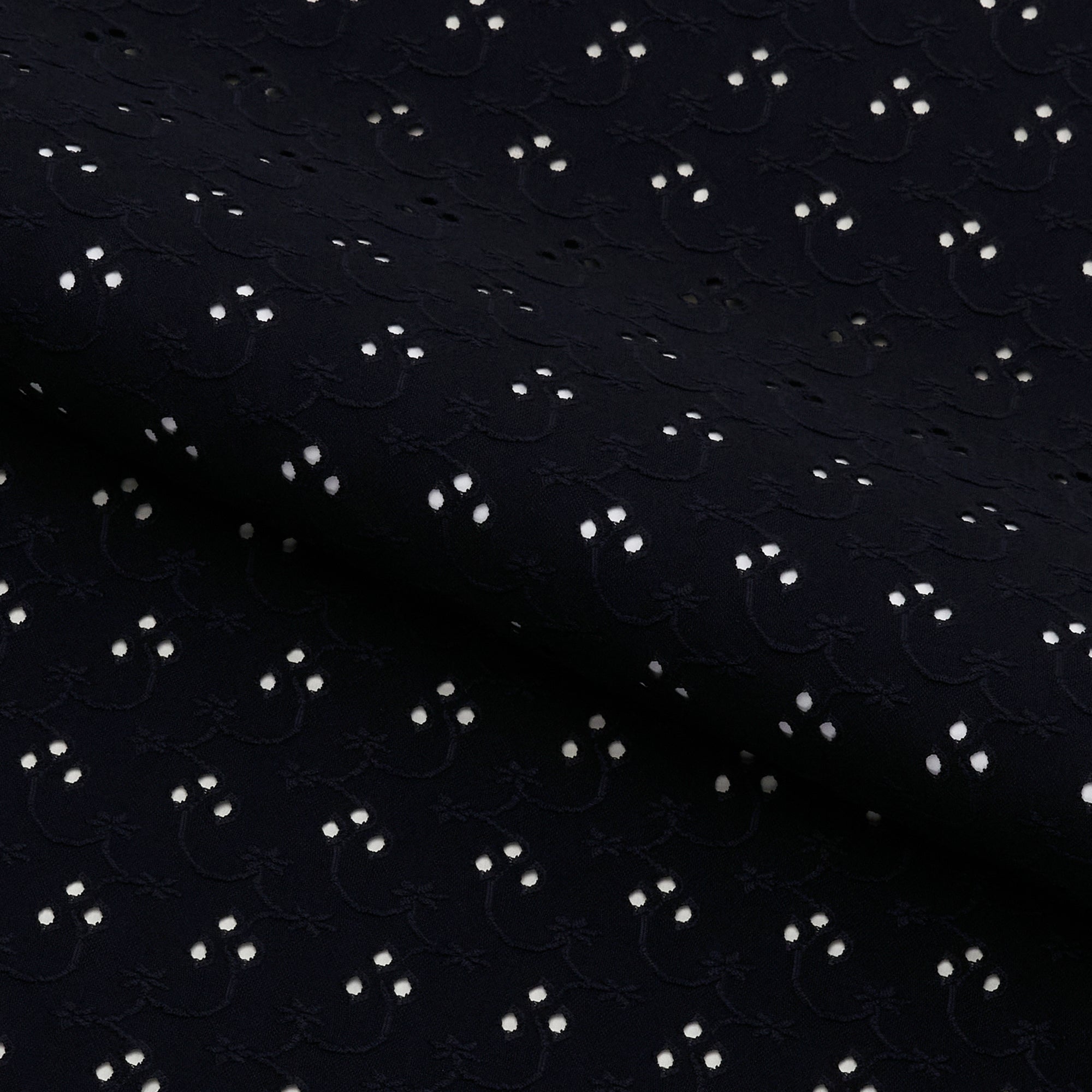 EL6022 - Eyelet Polyester Spandex Jacquard Fabric | Blue Moon Fabrics