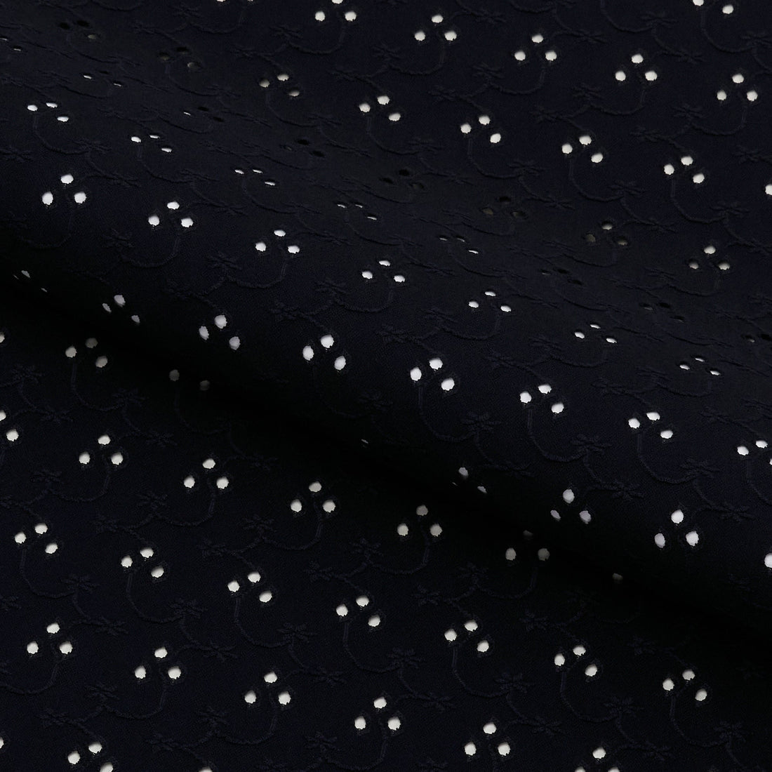 EL6022 - Eyelet Polyester Spandex Jacquard Fabric | Blue Moon Fabrics