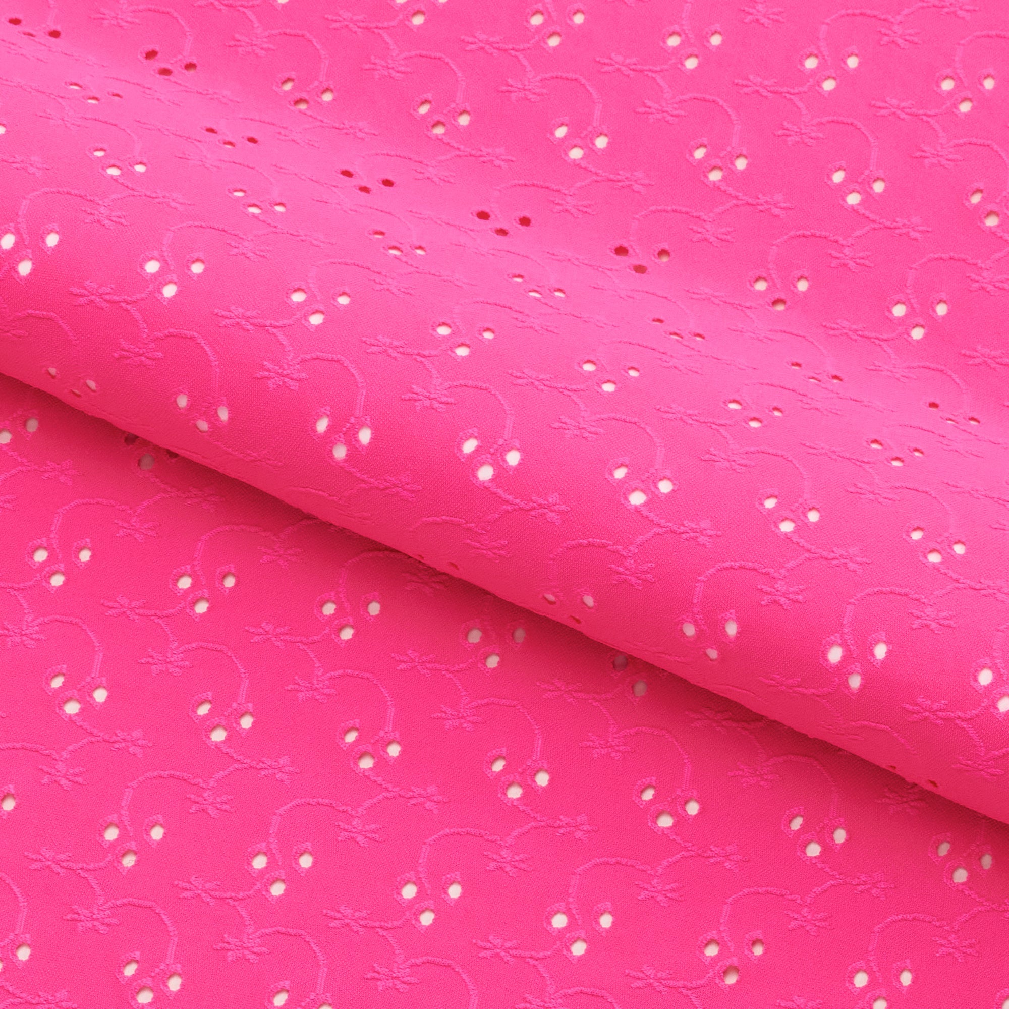 EL6022 - Eyelet Polyester Spandex Jacquard Fabric | Blue Moon Fabrics