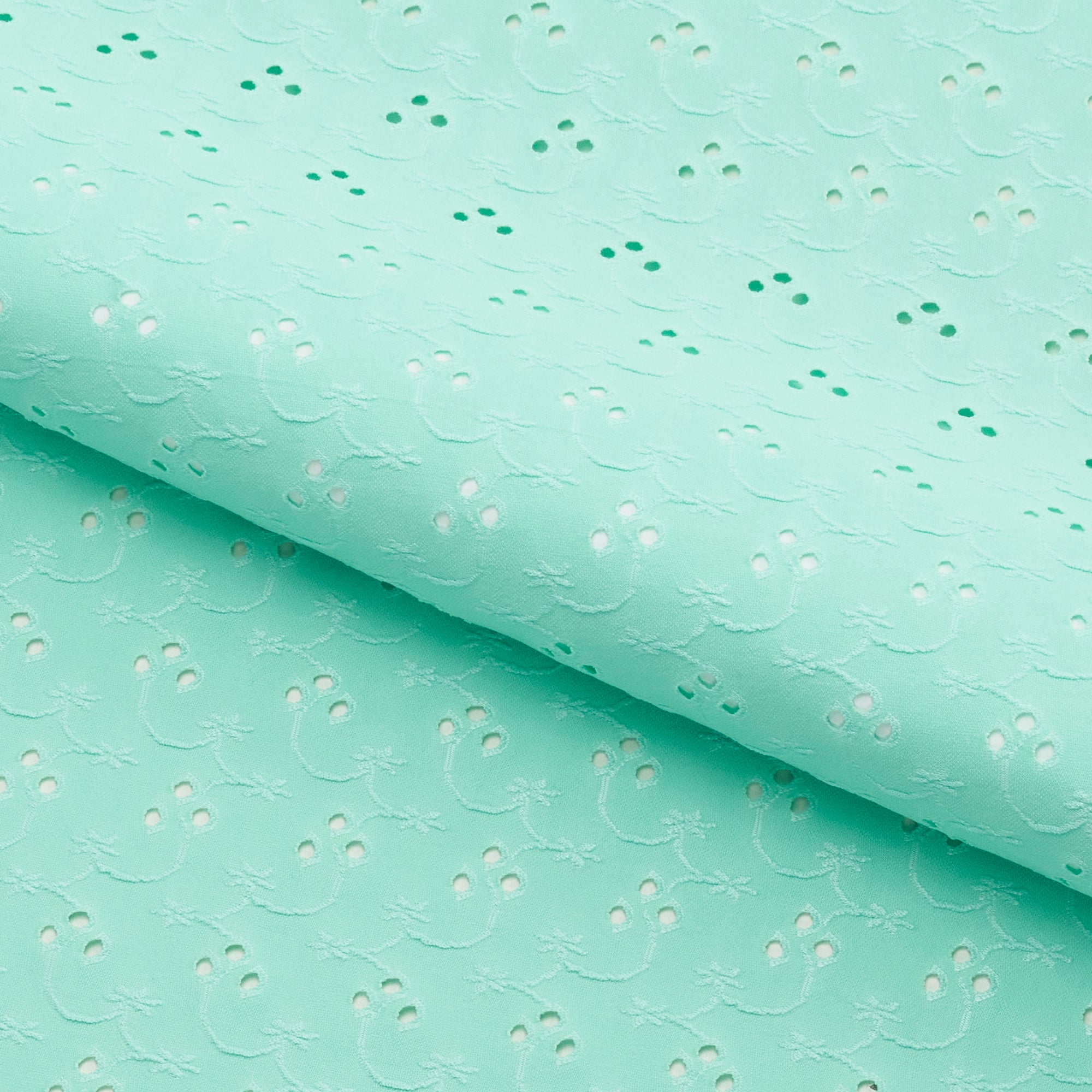 EL6022 - Eyelet Polyester Spandex Jacquard Fabric | Blue Moon Fabrics