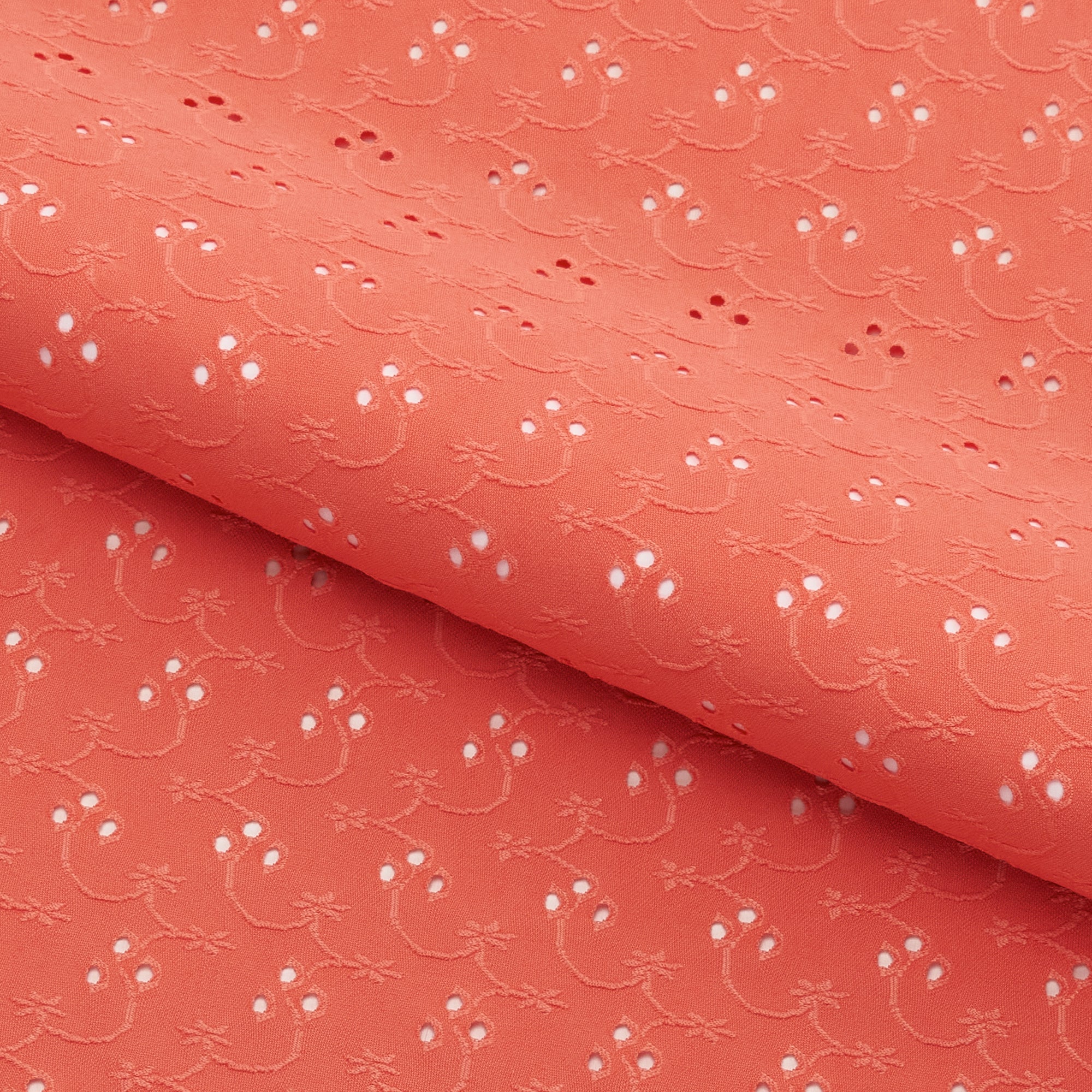 EL6022 - Eyelet Polyester Spandex Jacquard Fabric | Blue Moon Fabrics