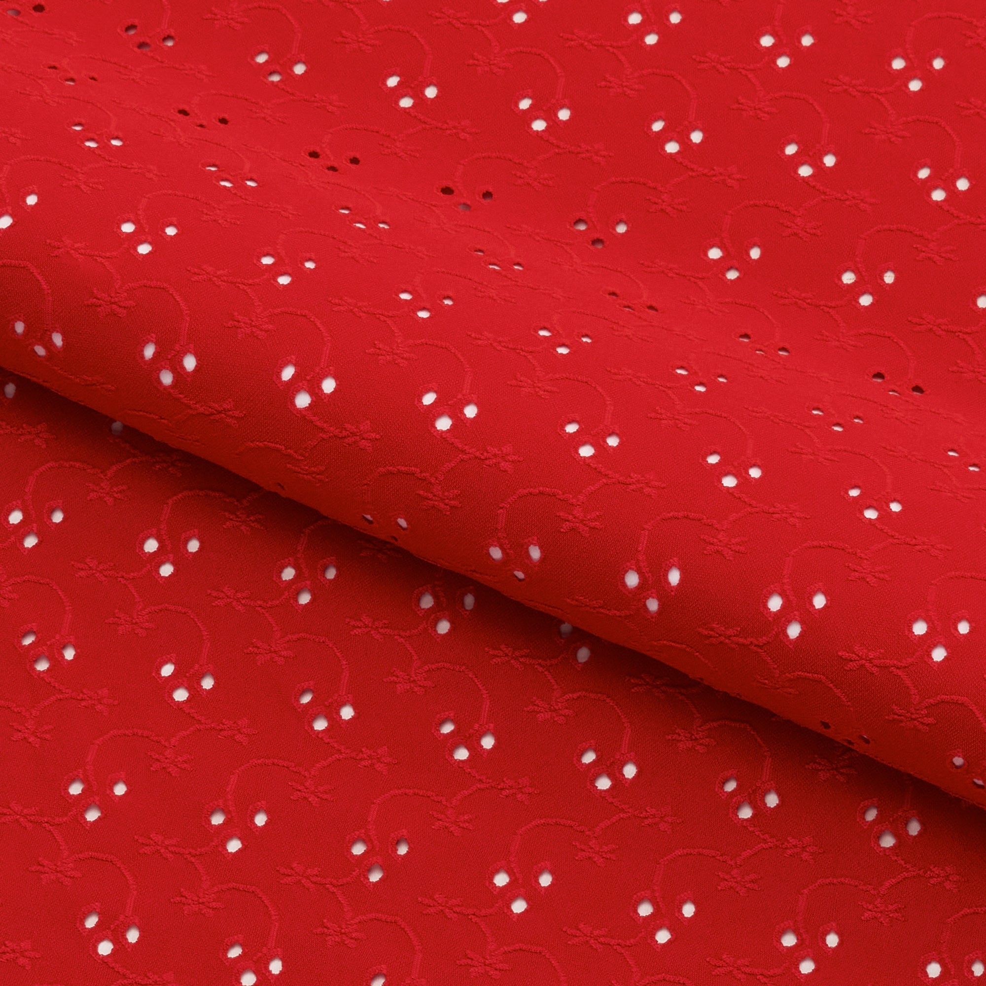 EL6022 - Eyelet Polyester Spandex Jacquard Fabric | Blue Moon Fabrics