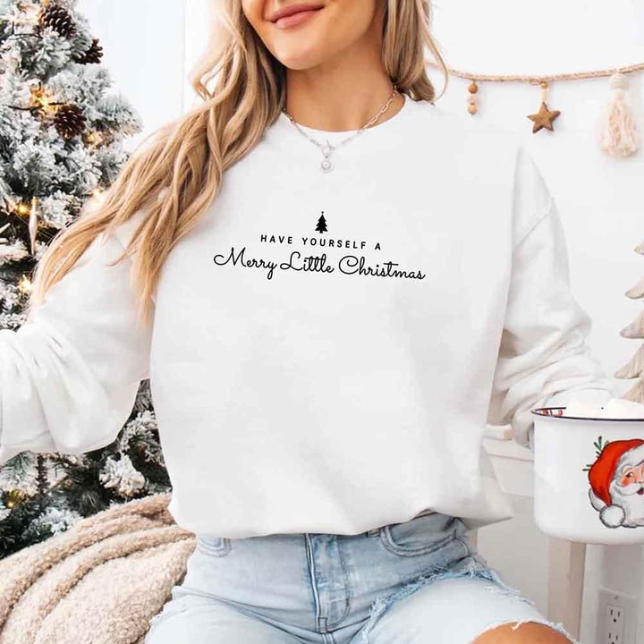 ftHave Yourself a Merry Christmas Sweatshirt Holiday Crew Neck Gi