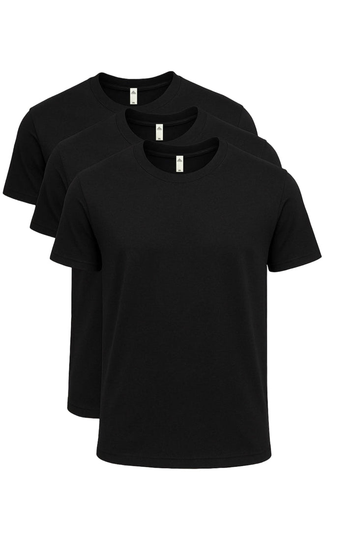 3 pack Extra Soft Medium Weight Short Sleeve T-Shirts – Mashh Gear