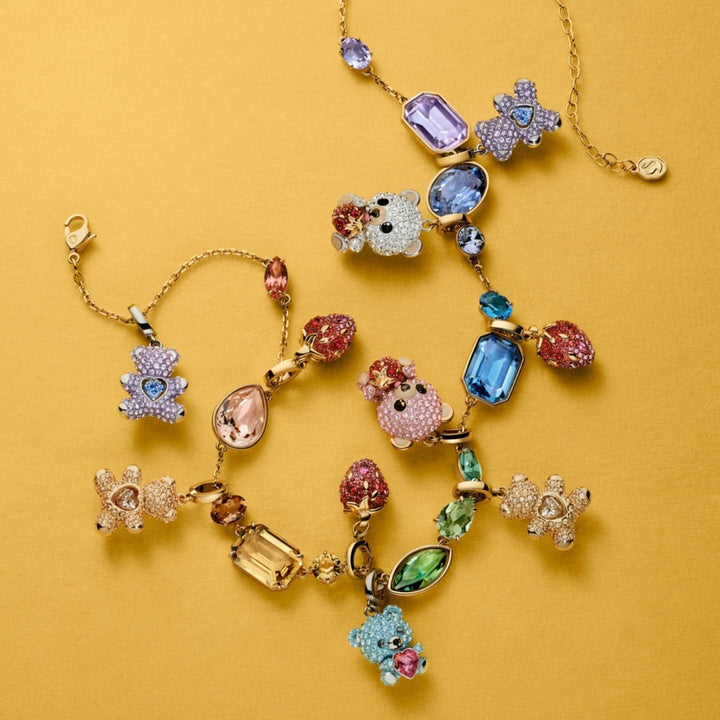 Bear Zircon Series Style Drip Type Accessory Color Pendant