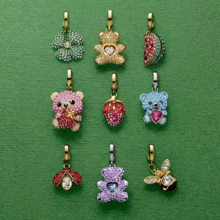 Bear Zircon Series Style Drip Type Accessory Color Pendant