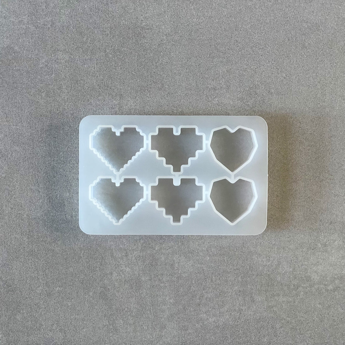 Pixel Heart Silicone Mold