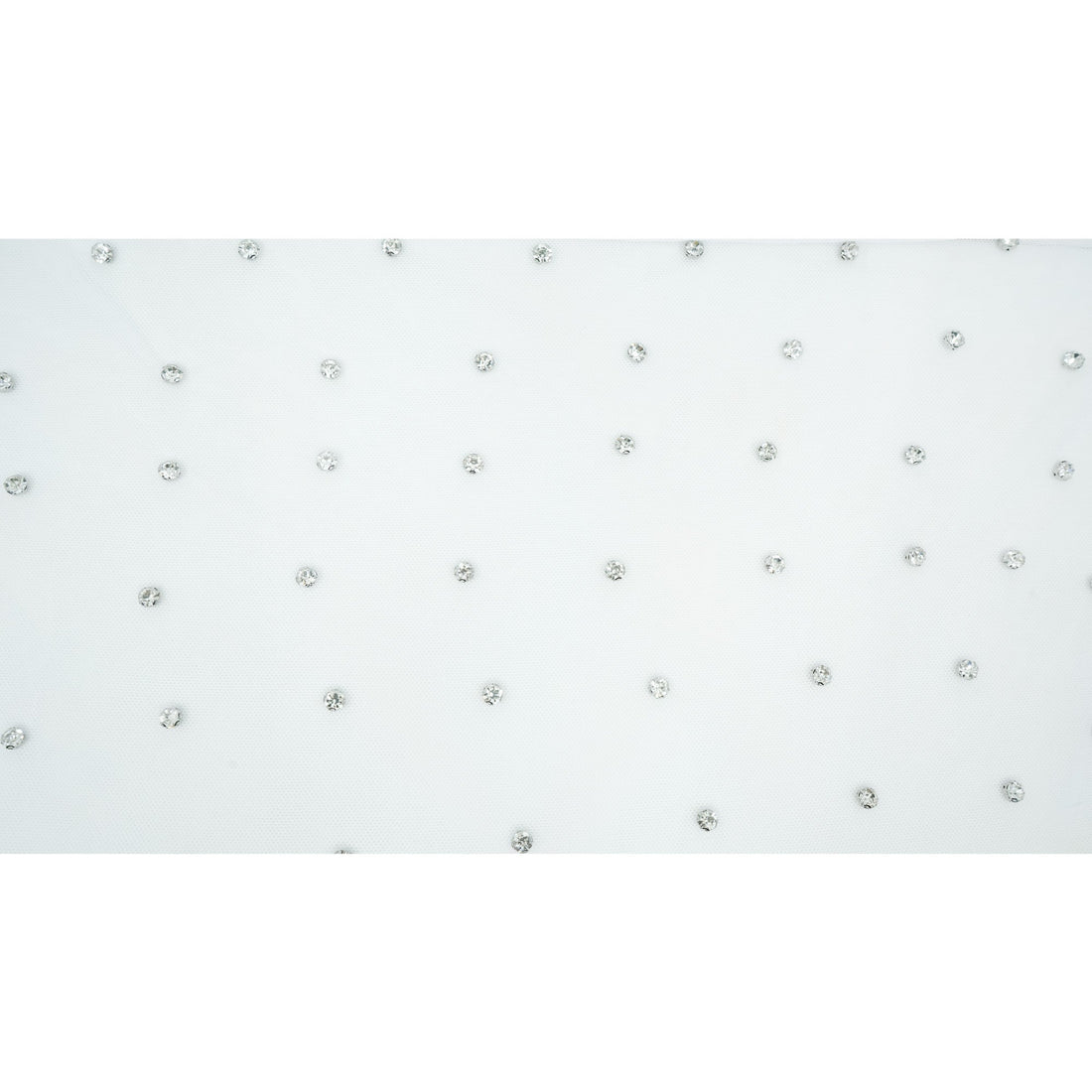Stellar Rhinestone Stretch Mesh Fabric | Blue Moon Fabrics