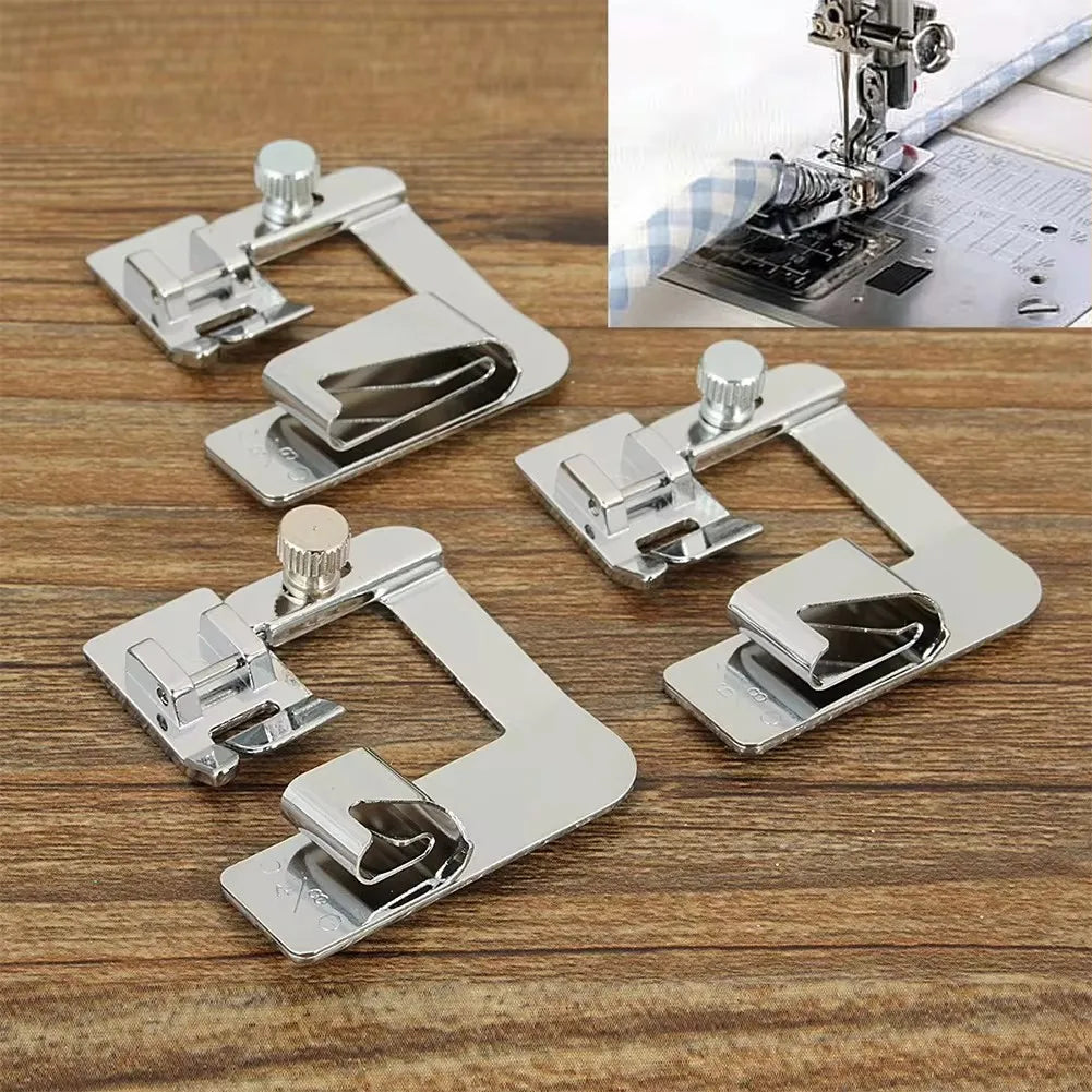 Sewing Hem Foot Set for Brother Singer Low Shank Machines