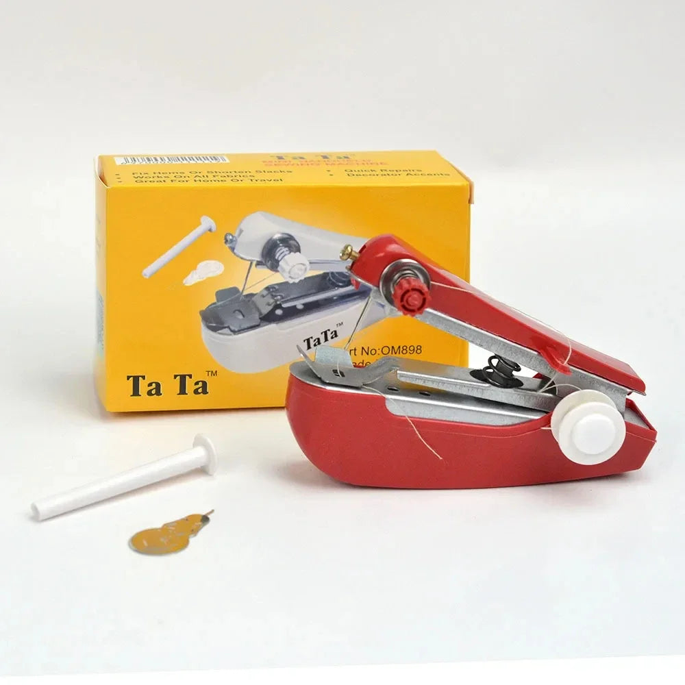 Portable Mini Handheld Sewing Machine for DIY Household Repair Projects