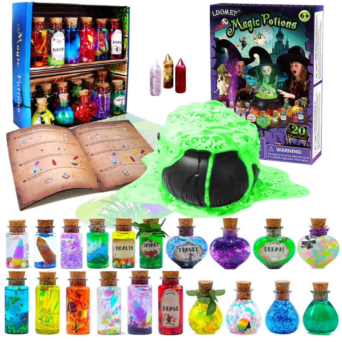 DIY Fairy Magical Potion Kit for Kids Science Craft Fun Set