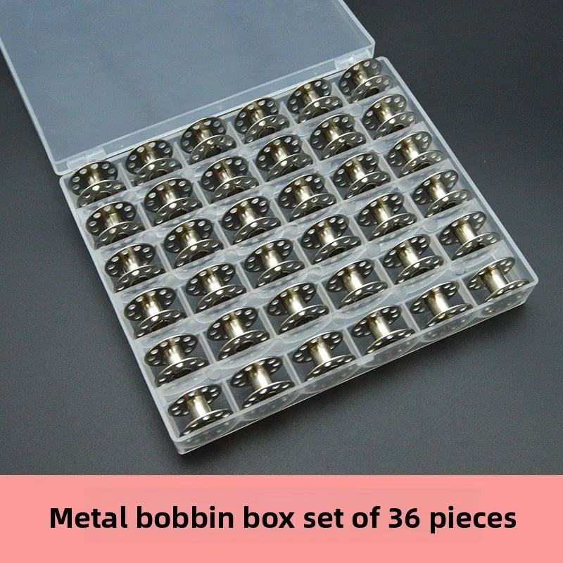 Metal Bobbins and Bobbin Case for Household Sewing Machine Accessories