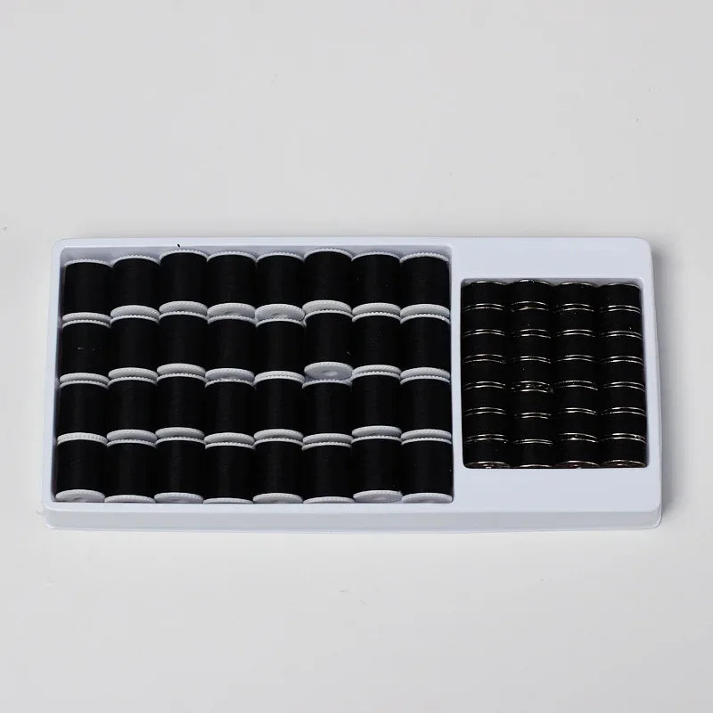 Polyester Sewing Thread Set with Bobbins for DIY Sewing Projects