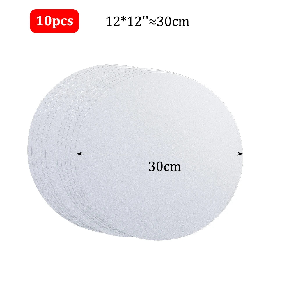 10pcs Primed Cotton Canvas Boards for Acrylic and Oil Painting