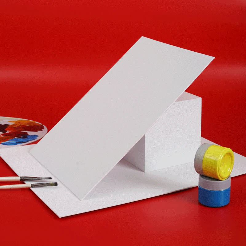 10pcs Primed Cotton Canvas Boards for Acrylic and Oil Painting