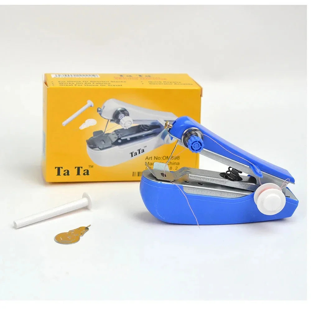Portable Mini Handheld Sewing Machine for DIY Household Repair Projects