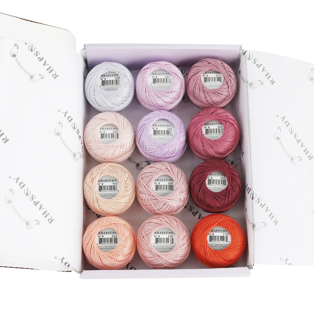 Pearl Cotton Crochet Thread for Embroidery Sewing and Needlework Crafts