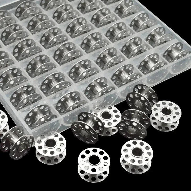 Metal Bobbins and Bobbin Case for Household Sewing Machine Accessories