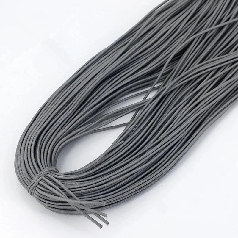 Elastic Thread for Jewelry Making - 1.0mm to 2.5mm, 10 Yards, DIY Beaded Crafting Sewing Accessories