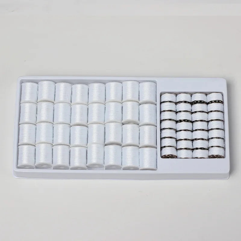 Polyester Sewing Thread Set with Bobbins for DIY Sewing Projects