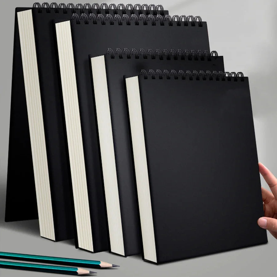 30-Sheet Spiral Sketch Book Acid Free Drawing Pad for Artists