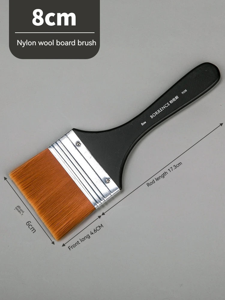 Memory Nylon Paint Brush Set for Acrylic Watercolor and Oil