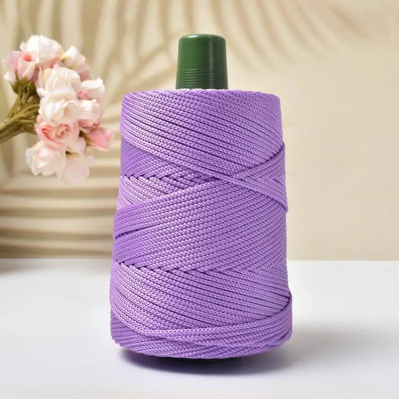 Summer Ice Rope Crochet Yarn for DIY Bags and Hats Crafts