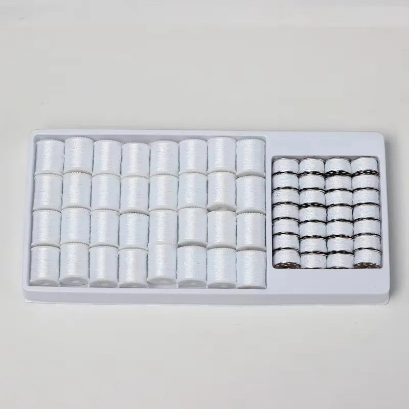Polyester Sewing Thread Set with Bobbins for DIY Sewing Projects