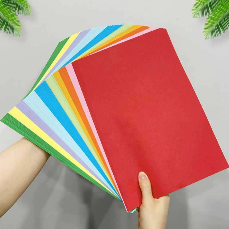 Colorful Origami Paper Set for DIY Kids Handmade Craft Projects