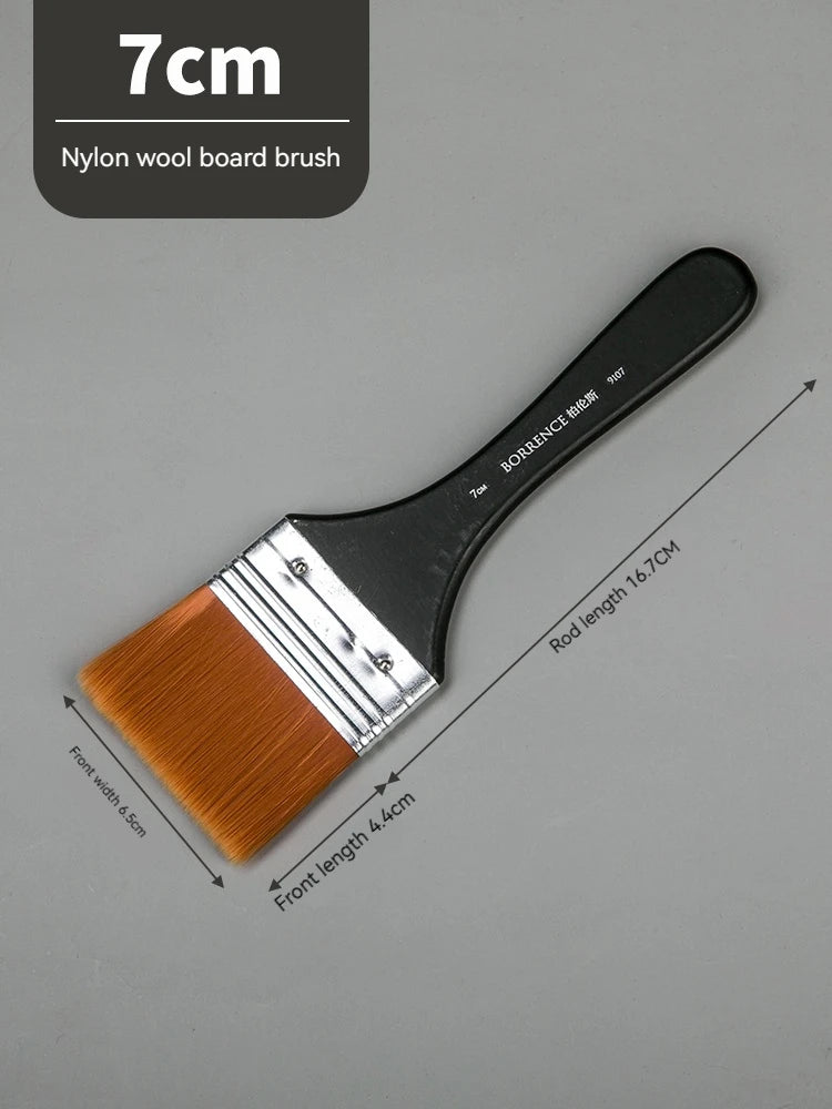 Memory Nylon Paint Brush Set for Acrylic Watercolor and Oil