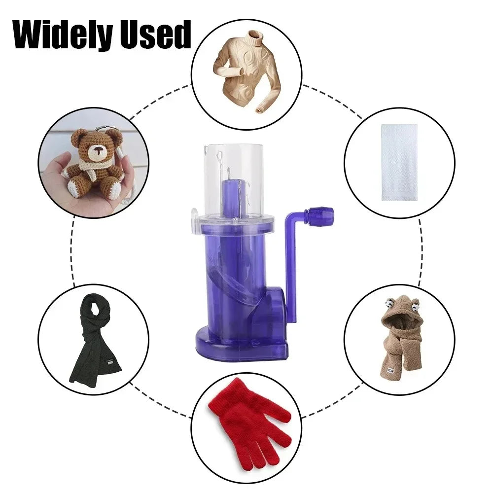 Mini Rope Braiding Machine for DIY Sewing and Knitting Crafts