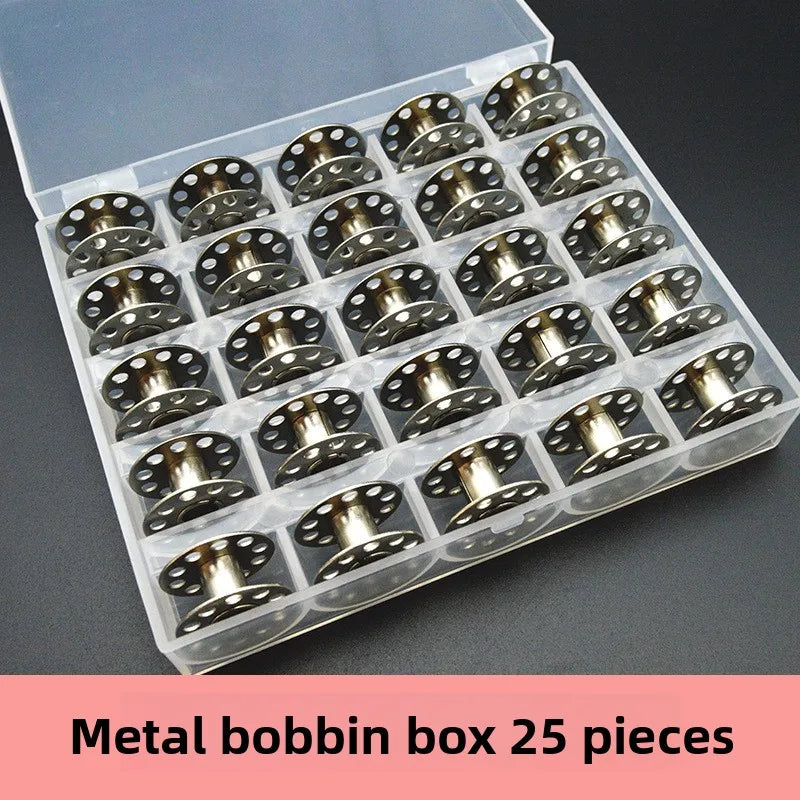 Metal Bobbins and Bobbin Case for Household Sewing Machine Accessories