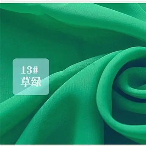 Translucent Chiffon Tulle Fabric for DIY Sewing and Dress Crafts