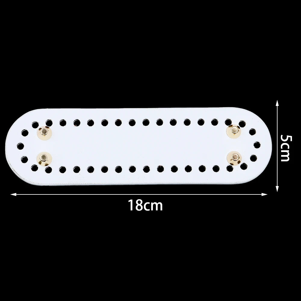 PU Leather Crochet Bag Bottom for DIY Knitting and Weaving Crafts