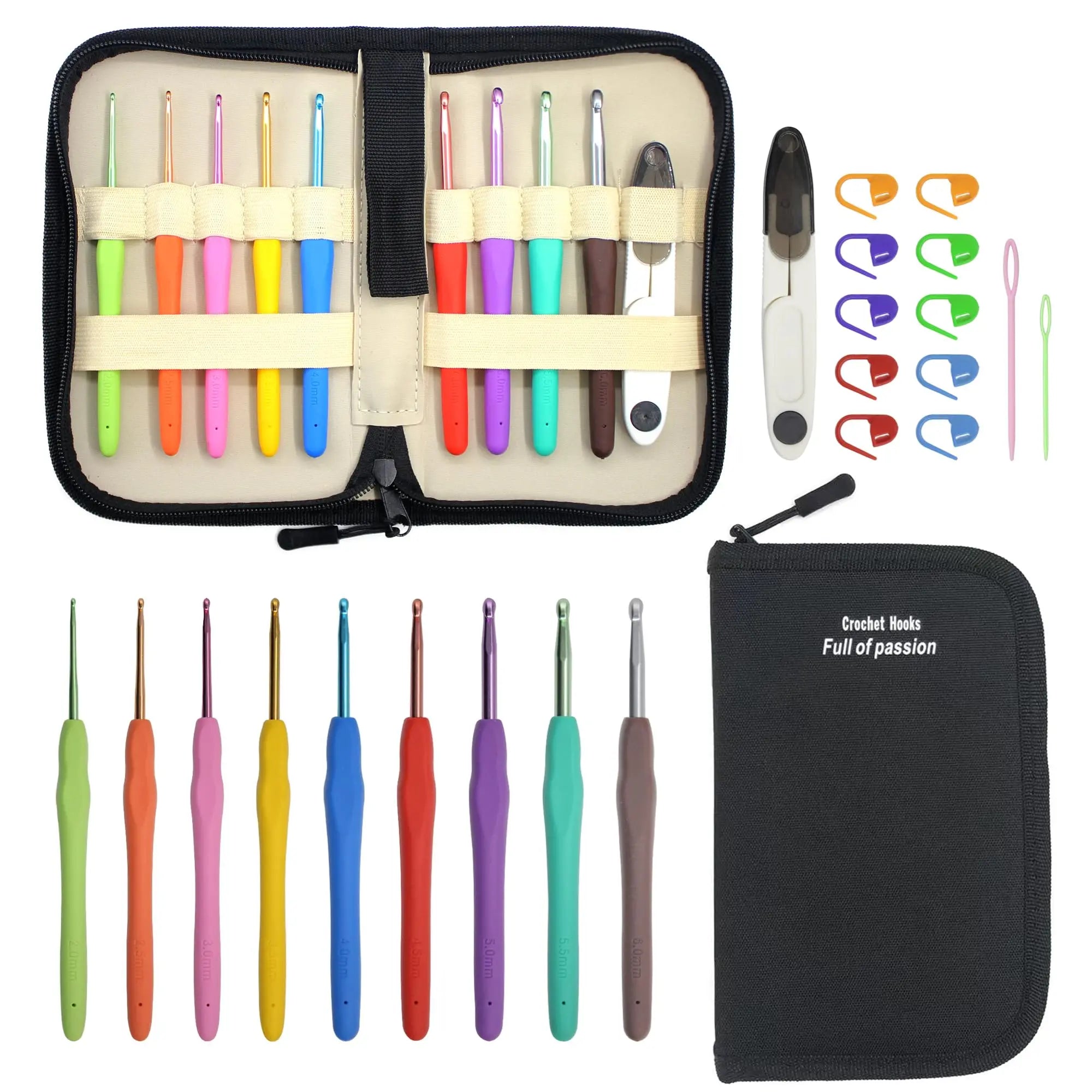 Animal Crochet Starter Kit for Beginners DIY Knitting Craft Set