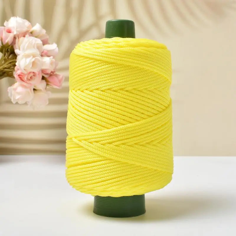 Summer Ice Rope Crochet Yarn for DIY Bags and Hats Crafts
