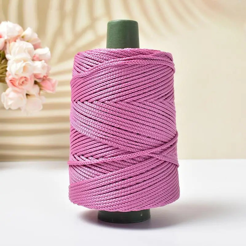 Summer Ice Rope Crochet Yarn for DIY Bags and Hats Crafts