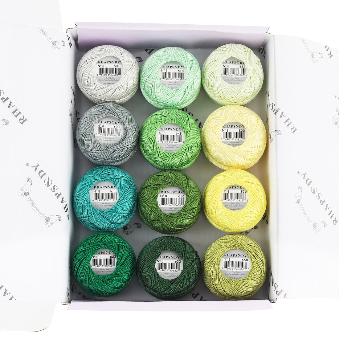 Pearl Cotton Crochet Thread for Embroidery Sewing and Needlework Crafts