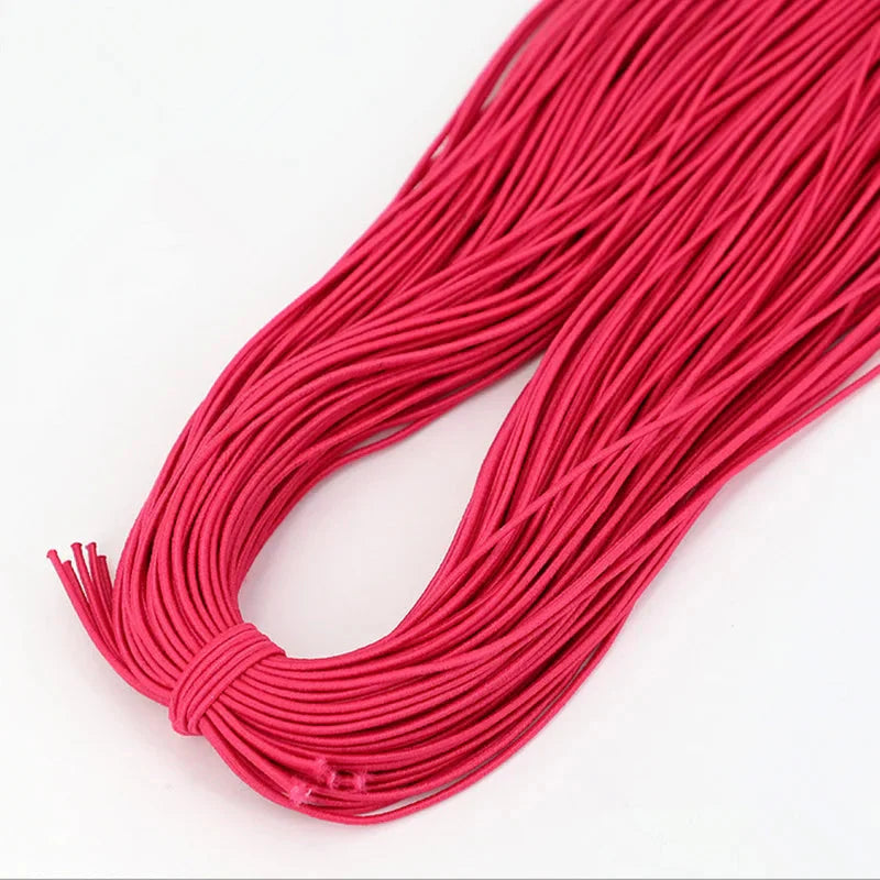Elastic Thread for Jewelry Making - 1.0mm to 2.5mm, 10 Yards, DIY Beaded Crafting Sewing Accessories
